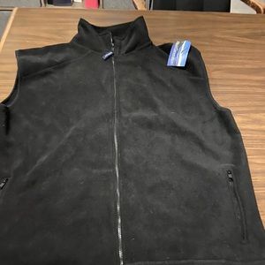 Blue Generation navy fleece vest size XXL NWT